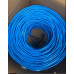 Кабель OPL-Cat.6 UTP 4*2 AWG23 PVC (0,53 blue 300m)