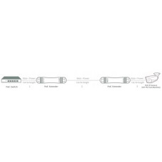 Удлинитель POE OPL-POE-Ex802.3bt-100M1C TUBE IP67 800м
