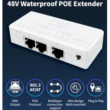 Разветвитель (сплиттер) POE 2 канала 100Мб/с 30 ватт OPL-POE-Tap802.3at-1*2M-IP40L