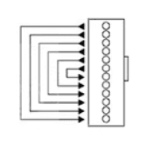 Перемычка оптическая MPO/UPC-12-Btype_OM4