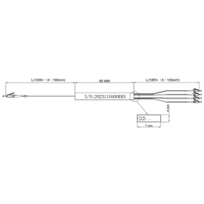 Сплиттер PLC 1*4-657A1-0.9MM-1.0M-LCU 3D