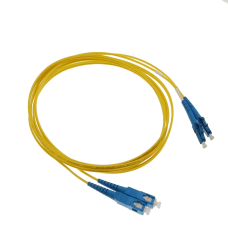 Патч корд оптический LCU-LCU-G657A1-DX-0,5m 3D LSZH