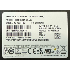Диск SSD SAMSUNG PM897A 3.84T SATA 6.0Gbps