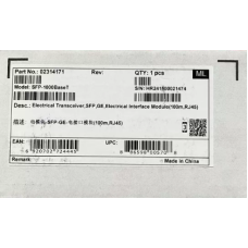 Трансивер HUAWEI SFP-1000BaseT 02314171 Трансивер HUAWEI SFP-1000BaseT 02314171