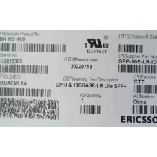 Оптический приёмопередатчик SFP Ericsson CPRI 10GBase LR1310 RDH 102 65/2