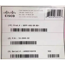 Трансивер оптический CISCO QSFP-40G-SR-BD 10-2945-02