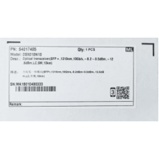 Трансивер оптический HUAWEI 10G-1310nm-10km-SM-SFP+ OSX010N01 S4017405