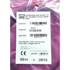 Кабель DAC HPE JD097C X240 10G SFP+ 3m Кабель DAC HPE JD097C X240 10G SFP+ 3m