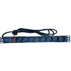 Блок распределения питания PDU EY02B-1U-GER8-KG