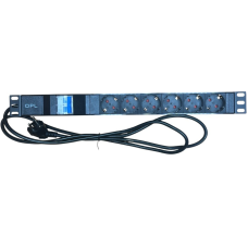 Блок распределения питания PDU EY02B-1U-GER6-2PG