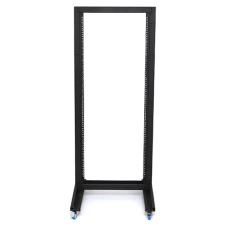 Стойка телекоммуникационная открытая однорамная 42U-485-black
