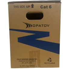 Кабель OPL-Cat.6 4*2*AWG23 logo OPATOV 305m