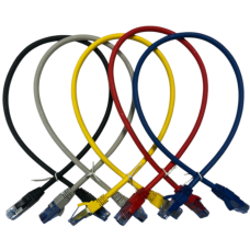 Патч корд OPL-RJ45-Cat.6-AWG24-UTP-0,5m LSZH