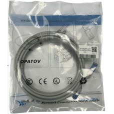 Патч корд OPL-RJ45-Cat.6-AWG24-UTP-5m LSZH