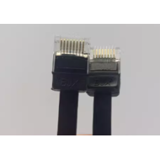 Патч корд OPL-RJ45-Cat.6-UTP-AWG28-PVC-0,25m flat black