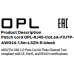 Патч корд OPL-RJ45-Cat.6A-F/UTP-AWG24-1,5m-LSZH