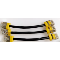 Патч корд OPL-RJ45-Cat.7-S/STP-AWG28-0,25m-PVC-R-WS-black Патч корд OPL-RJ45-Cat.7-S/STP-AWG28-0,25m-PVC-R-WS-black
