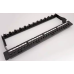 Патч панель OPL-PPCat.5e-1U24 mod-black Патч панель OPL-PPCat.5e-1U24 mod-black