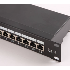 Патч панель OPL-PPCat.6-0.5U24-SH v1 Патч панель OPL-PPCat.6-0.5U24-SH v1