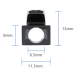 Колпачок для коннектора RJ-45 OD6.5mm-желтый 100шт