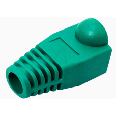 Колпачок для коннектора RJ-45 OD5.8mm-зеленый 100шт