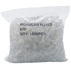 Коннектор OPL-6P4C-RJ11 (1000шт.) телефонный разъём 9,5мм шириной Коннектор OPL-6P4C-RJ11 (1000шт.) телефонный разъём 9,5мм шириной