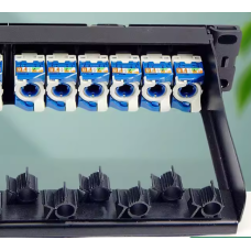 Модуль keystone с винтовым зажимом OPL-RJ45KS-Cat.6-1С7-P-WH-15md