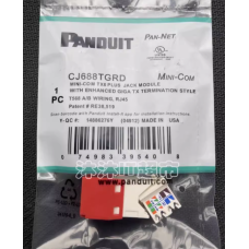 Модуль Keystone Cat.6 неэкранированный PANDUIT CJH688TGIW TG Style