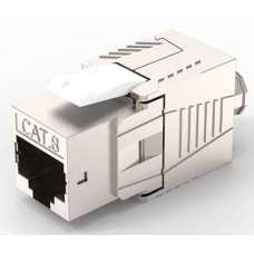 Модуль keystone экранированный кат.8 OPL-RJ45KS-Cat.8-5С5-M-SH-SL-50md