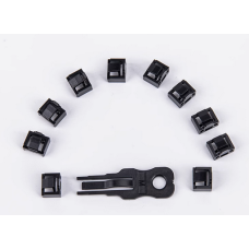 Замок блокировки порта RJ45 WK-11  (комплект: ключ, 10 заглушек) Linkvylan