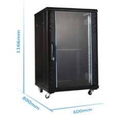 Шкаф телекоммуникационный TOTEN B6822 (600*800*22U)