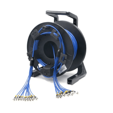 Катушка оптического кабеля 4LCU-4LCU-4OM3-6.0mm-100m IP64 with protective caps