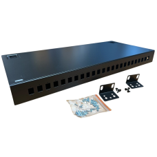 Кросс оптический 1U-24SC-DX black (24 порта SC 48 портов LC)
