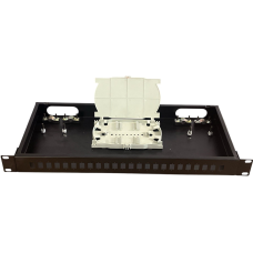 Кросс оптический 1U-24SC-DX black (24 порта SC 48 портов LC)
