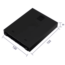 Коробка оптическая распределительная KRN-4-MET-ANGL 130x155x30