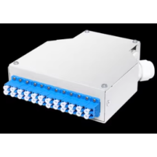 Коробка оптическая распределительная KRN-12LC-DX-141x130x35-DIN