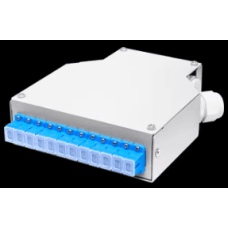 Коробка оптическая распределительная KRN-12LC-DX-141x130x35-DIN