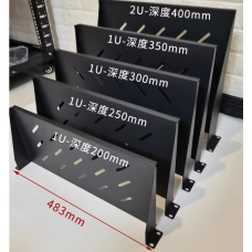 Полка консольная 1U19-300-1.2mm black