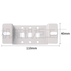 Кронштейн 1U-110mm-1.5mm-40mm grey