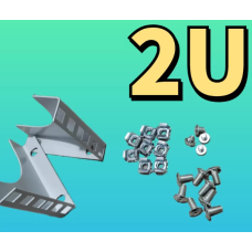 Кронштейн 2U для кабельных лотков 1671603-3, 1671603-4