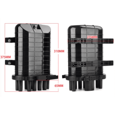 Муфта оптическая FOSC-144-8+1 375x280x195mm termo