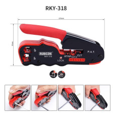 Клещи для обжимки коннекторов RUBICON RKY-318