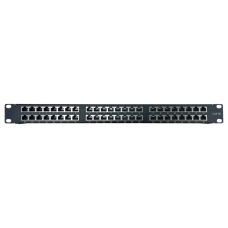 Патч панель OPL-PPCat.5e1U48-shielded BLACK