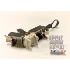 Коннектор экранированный OPL-RJ45-Cat.6A-50-4C