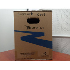 Кабель OPL-Cat.6 UTP 4*2 AWG23 LSZH 305M