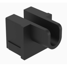 Заглушка органайзера LXJ  24 square plugs black