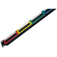Патчпанель OPL-PPCat.5e-1U-24 colour
