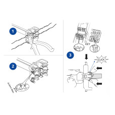 Розетка RJ45 модульная экранированная CAT.6A