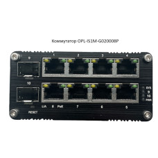 Коммутатор OPL-IS1M-G020008P DIN mini