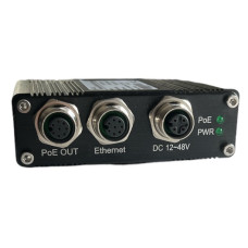 Инжектор POE промышленный OPL-POE-Inj802.3at-1G-M12DIN